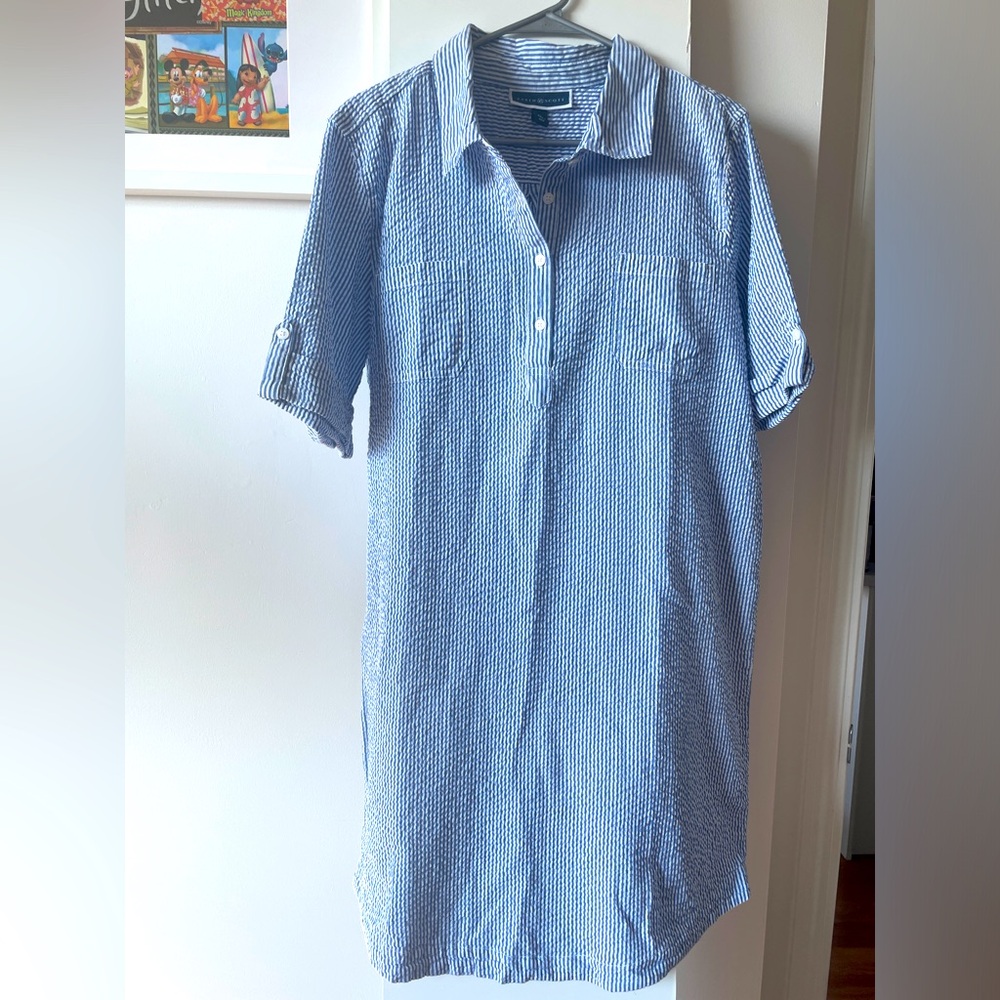 Karen Scott Pullover Dress With Pocket